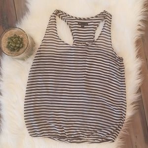 Gap navy and white tank